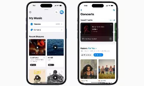 एप्पल के शाजम ऐप ने नया कॉन्सर्ट सेक्शन किया लॉन्च एप्पल के शाजम ऐप ने नया कॉन्सर्ट सेक्शन किया लॉन्च
