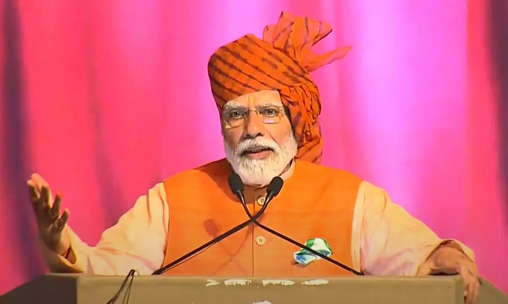 गुलामी की मानसिकता को संस्कृत से बैर : पीएम मोदी गुलामी की मानसिकता को संस्कृत से बैर : पीएम मोदी
