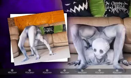 रबड़ की तरह लचीला है इस लड़की का शरीर, करतब देख हो जाएंगे हैरान