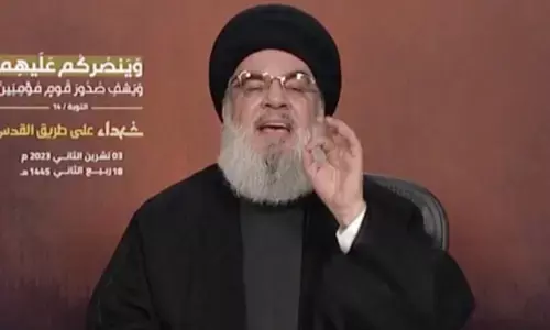 7 अक्टूबर का हमला 100 प्रतिशत फिलिस्तीनी : हसन नसरल्लाह 7 अक्टूबर का हमला 100 प्रतिशत फिलिस्तीनी : हसन नसरल्लाह