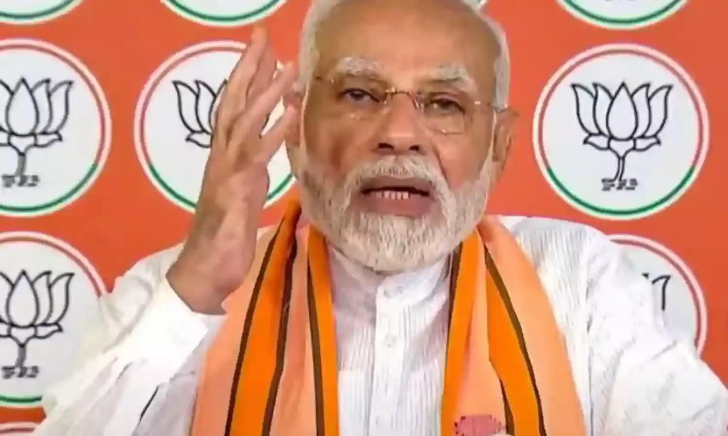मध्यप्रदेश के सिवनी में पीएम मोदी ने कांग्रेस पर साधा निशाना, मुफ्त राशन की दी गारंटी