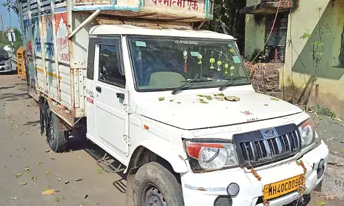 वाहन -दोपहिया में भिड़ंत, 1 की मौत, 2 घायल