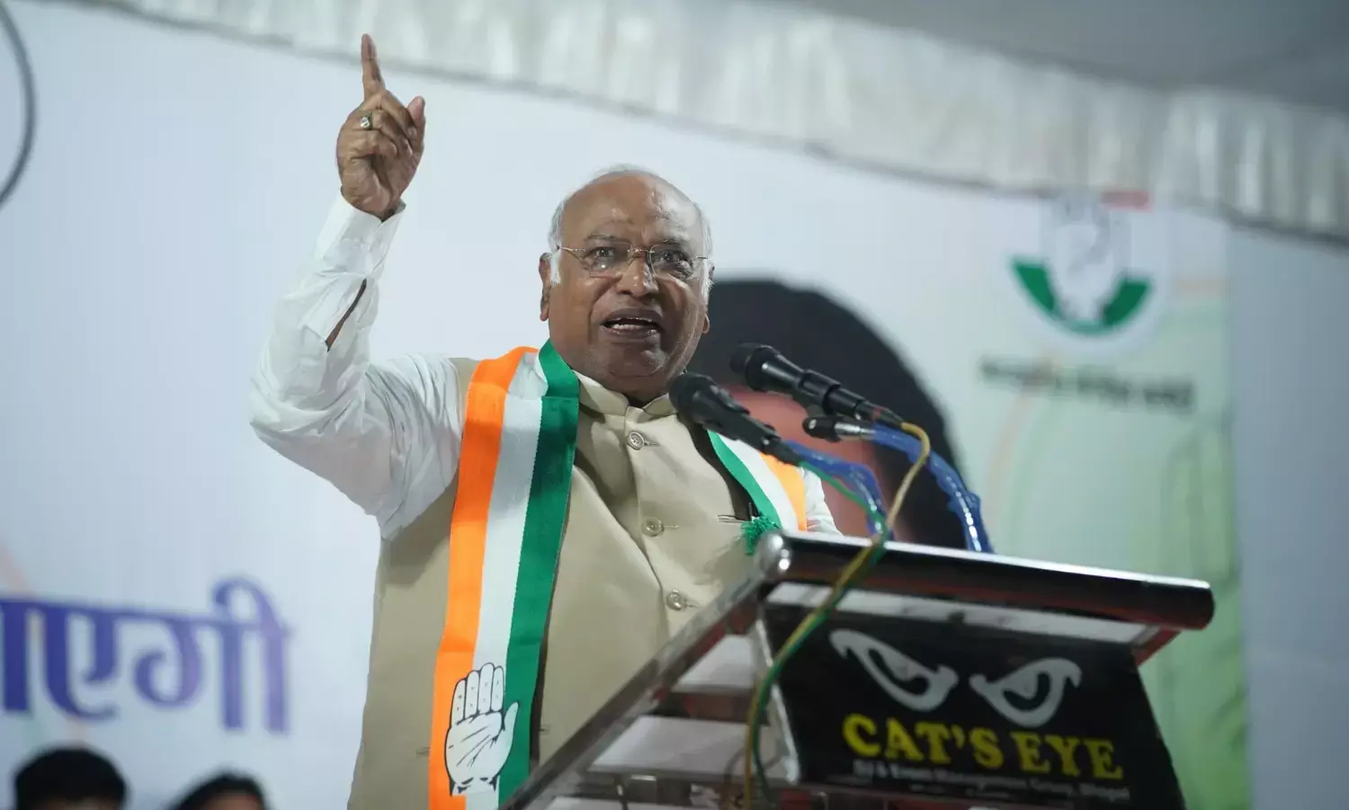 देश की एकता के लिए चुनाव : मल्लिकार्जुन खड़गे