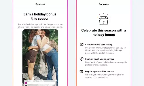 मेटा क्रिएटर्स के लिए फेसबुक और इंस्टाग्राम पर ला रहा पैसे कमाने के कई और नए तरीके मेटा क्रिएटर्स के लिए फेसबुक और इंस्टाग्राम पर ला रहा पैसे कमाने के कई और नए तरीके