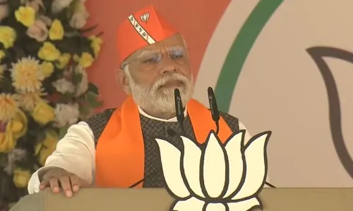 एमपी के दमोह दौरे पर प्रधानमंत्री नरेंद्र मोदी, विशाल जनसभा को किया संबोधित- कांग्रेस के हर काम में 85% कमीशन तय