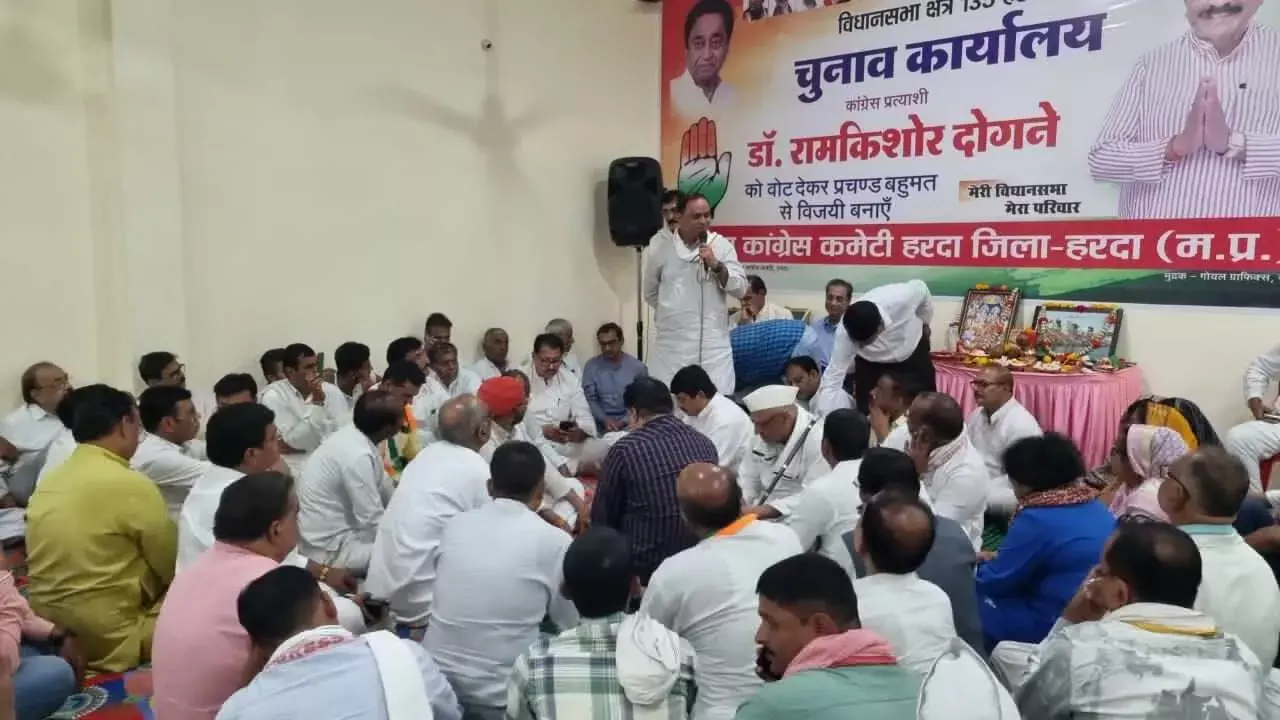 पूर्व केन्द्रीय कृषि राज्यमंत्री अरूण यादव का आरोप, डबल इंजन भाजपा सरकार ने गरीबों को बार बार कुचला