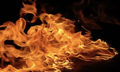 गुरुग्राम में यात्री बस में आग लगने से दो की मौत