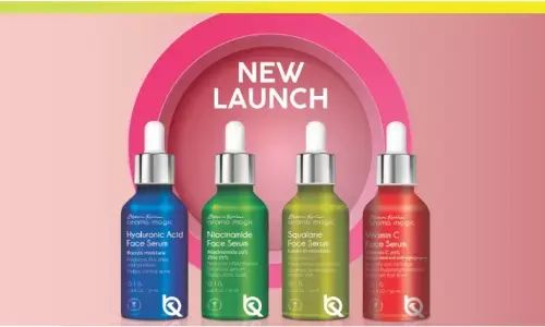 ब्लॉसम कोचर अरोमा मैजिक ने लॉन्च किए सभी नैचुरल फेस सीरम