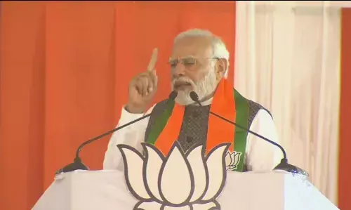 कांग्रेस आई, तबाही लाई, सतना की सभा में गरजे पीएम मोदी