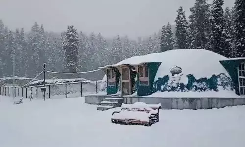 मैदानी इलाकों में बारिश के साथ पहाड़ों पर ताजा बर्फबारी मैदानी इलाकों में बारिश के साथ पहाड़ों पर ताजा बर्फबारी