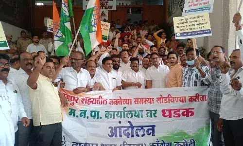 तीन दिन में शहर की सफाई नहीं हुई तो मनपा मुख्यालय में कचरा डालने की चेतावनी