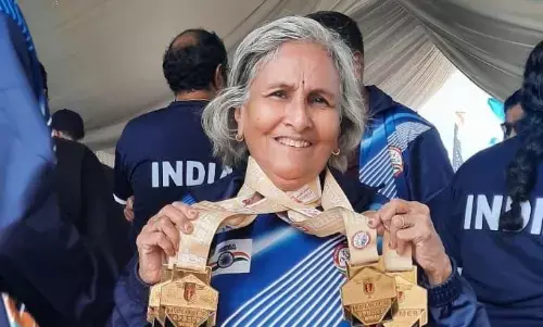 76 वर्ष की उम्र में प्रभा ने जीते 4 गोल्ड