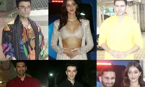 सारा अली खान की दिवाली पार्टी में करण जौहर, अनन्या, कार्तिक समेत बी-टाउन सेलेब्स ने की शिरकत