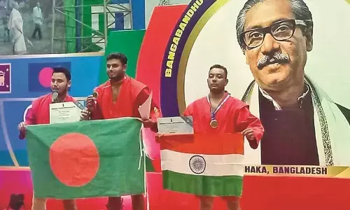 सॅम्बो चैम्पियनशिप के दो खिलाड़ियों की सफलता, बांग्लादेश के ढाका में हुई आयोजित