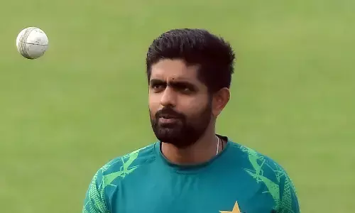 बाबर आजम को अब भी सेमीफाइनल में पहुंचने की उम्मीद बाबर आजम को अब भी सेमीफाइनल में पहुंचने की उम्मीद