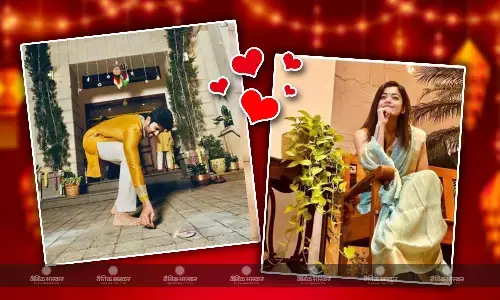 डेटिंग की अफवाहों के बीच विजय देवरकोंडा और रश्मिका मंदाना ने साथ में सेलिब्रेट की दिवाली ! सोशल मीडिया पर वायरल हो रही तस्वीरें डेटिंग की अफवाहों के बीच विजय देवरकोंडा और रश्मिका मंदाना ने साथ में सेलिब्रेट की दिवाली ! सोशल मीडिया पर वायरल हो रही तस्वीरें