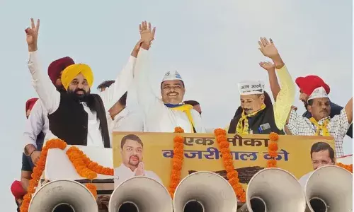 पंजाब के मुख्यमंत्री ने बालाघाट के कटंगी में किया रोड शो, CM मान ने कहा-  विकास के लिए पैसे नहीं नीयत की जरूरत होती है