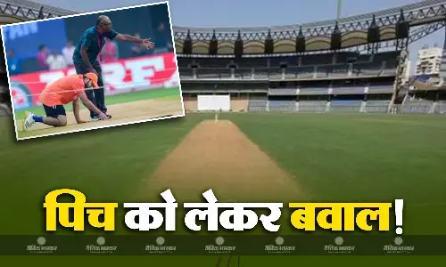 भारत-न्यूजीलैंड के बीच सेमीफाइनल से पहले पिच को लेकर मचा बवाल, बीसीसीआई पर लगा बड़ा आरोप