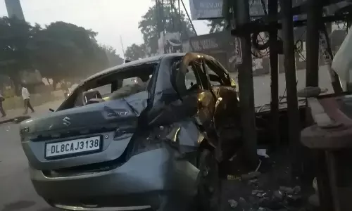 गाजियाबाद में तीन अलग-अलग जगह हुए सड़क हादसे, रफ्तार ने ली एक की जान