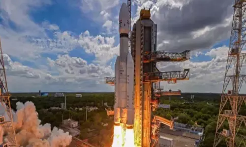 चंद्रयान के लॉन्चिंग व्हीकल का एक हिस्सा कंट्रोल से हुआ बाहर, प्रशांत महासागर में हो सकता है क्रैश