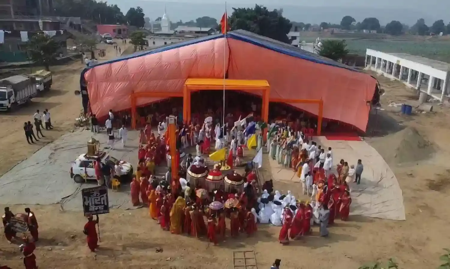जैन तीर्थ क्षेत्र श्रेयांश गिरी में पंचकल्याणक महामहोत्सव का हुआ आगाज