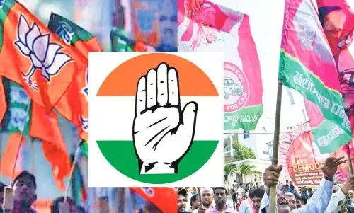कांग्रेस ने तेलंगाना में बीआरएस और बीजेपी दलबदलुओं पर बड़ा दांव लगाया