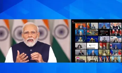 पीएम मोदी ने जी20 नेताओं से कहा, मध्य पूर्व में शांति बहाली में मदद के लिए तैयार है भारत
