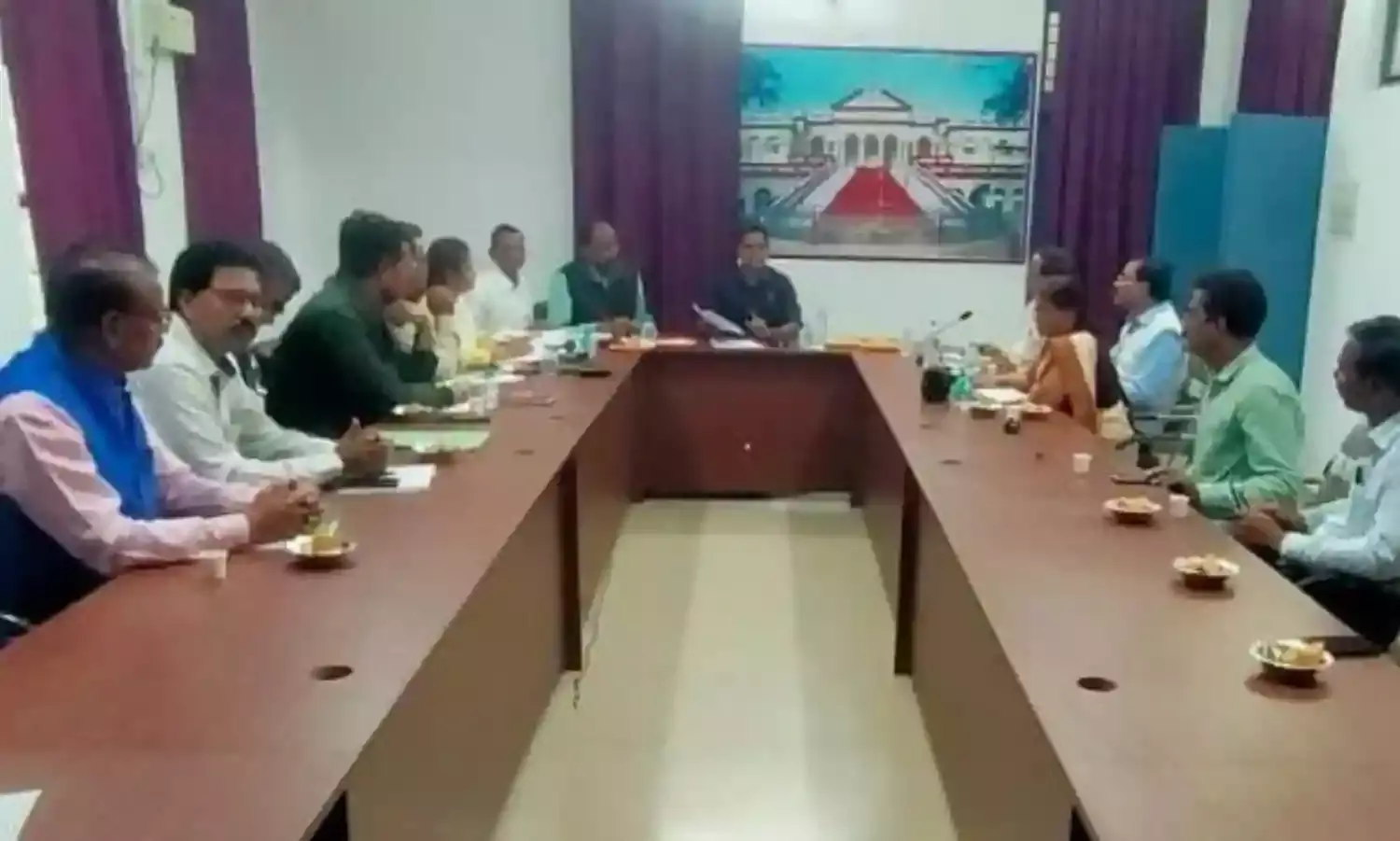 सीईओ की अध्यक्षता में जिला परियोजना प्रबंधन इकाई की बैठक सम्पन्न