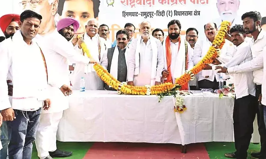 पूर्व गृहमंत्री अनिल देखमुख के नेतृत्व में शुरू हुई जनसंवाद यात्रा