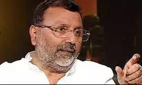 निशिकांत दुबे ने फिर साधा सांसद महुआ मोइत्रा पर निशाना निशिकांत दुबे ने फिर साधा सांसद महुआ मोइत्रा पर निशाना