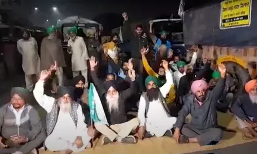 चंडीगढ़ बॉर्डर पर किसानों का दिल्ली जैसा आंदोलन शुरू