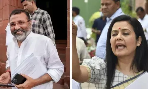 निशिकांत दुबे ने एक बार फिर से महुआ मोइत्रा पर लगाए गंभीर आरोप, पूछा- दुबई में 5500 डॉलर का कैश पेमेंट किसने किया? निशिकांत दुबे ने एक बार फिर से महुआ मोइत्रा पर लगाए गंभीर आरोप, पूछा- दुबई में 5500 डॉलर का कैश पेमेंट किसने किया?