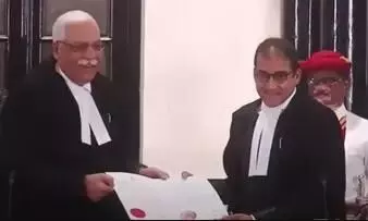वकील सोमशेखर सुंदरेसन ने अतिरिक्त न्यायाधीश के रूप में ली शपथ वकील सोमशेखर सुंदरेसन ने अतिरिक्त न्यायाधीश के रूप में ली शपथ
