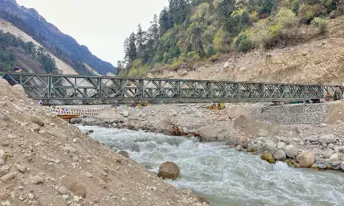 सेना ने कहा, लाचेन क्षेत्र को मुख्य भूमि से जोड़ने का काम पूरा हो गया