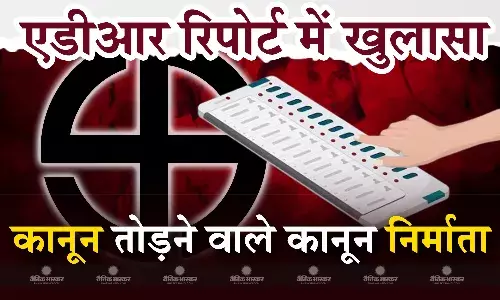 एडीआर रिपोर्ट में खुलासा,18% उम्मीदवारों के खिलाफ आपराधिक मामले,  सुको गाइडलाइन की हुई अनदेखी एडीआर रिपोर्ट में खुलासा,18% उम्मीदवारों के खिलाफ आपराधिक मामले,  सुको गाइडलाइन की हुई अनदेखी