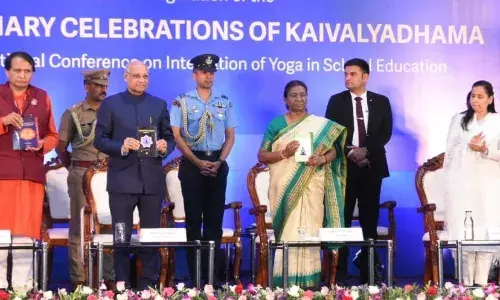 योग है व्यक्ति के समग्र विकास का मार्ग - राष्ट्रपति द्रौपदी मुर्मू