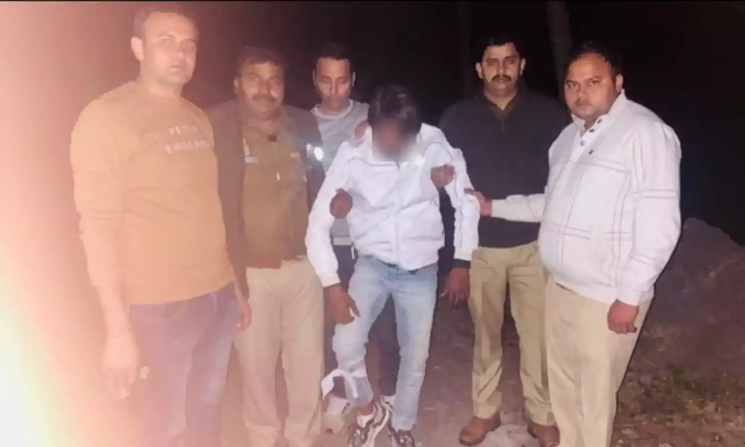 सहारनपुर में मुठभेड़ के बाद पुलिस ने 25 हजार के ईनामी बदमाश को पकड़ा