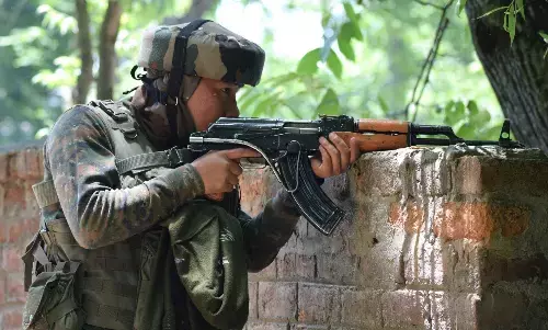 पुलवामा में मुठभेड़ में एक आतंकवादी ढेर