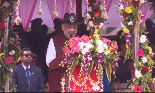केंद्रीय गृह मंत्री अमित शाह बोले, आखिरी सांस गिन रहा वामपंथी उग्रवाद