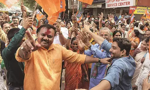 भाजपा ने मनाया जीत पर उत्सव, विकास के एजेंडे को जनसमर्थन मिला भाजपा ने मनाया जीत पर उत्सव, विकास के एजेंडे को जनसमर्थन मिला