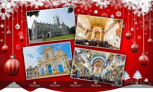इस साल क्रिसमस को यादगार बनाने के लिए भारत की इन मशहूर चर्च में विजिट करें