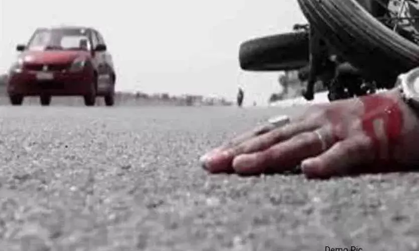 बाइकों में सीधी भिड़ंत, एक युवक की मौत