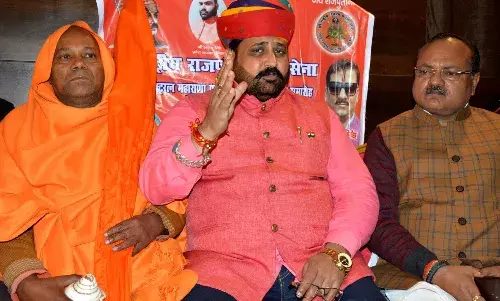 जयपुर में गोगामेड़ी हत्याकांड का पूरे राजस्थान में विरोध प्रदर्शन शुरू