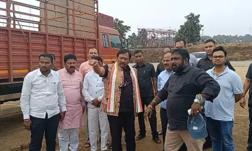 मंत्री आत्राम ने लिया कोनसरी परियोजना का जायजा मंत्री आत्राम ने लिया कोनसरी परियोजना का जायजा