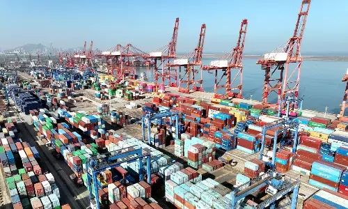 चीन में माल व्यापार के आयात-निर्यात में इजाफा