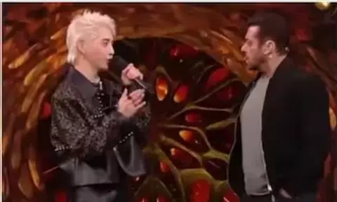 के-पॉप सिंगर औरा ने सलमान खान के साथ जीने के हैं चार दिन पर किया डांस के-पॉप सिंगर औरा ने सलमान खान के साथ जीने के हैं चार दिन पर किया डांस