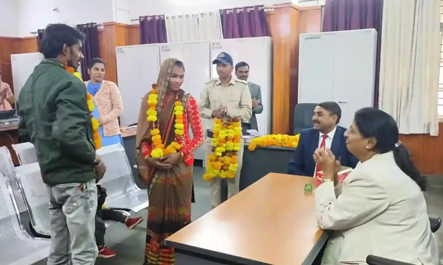 जिला न्यायालय सहित अजयगढ एवं पवई न्यायालय में आयोजित हुई नेशनल लोक अदालत