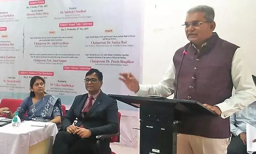 समता-न्याय-बंधुत्व के मूल्यों पर टिका है लोकतंत्र - एड. मिर्जा