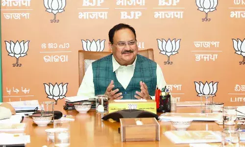 नड्डा ने राजस्थान भाजपा विधायकों से वर्चुअली बात की नड्डा ने राजस्थान भाजपा विधायकों से वर्चुअली बात की