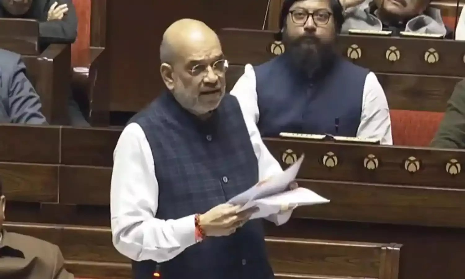 राज्यसभा में बोले अमित शाह- सुनहरे अक्षरों में लिखा जाएगा जम्मू-कश्मीर का इतिहास, अनुच्छेद 370 को लेकर कांग्रेस पर भी कसा तंज